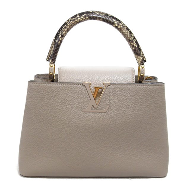 LOUIS VUITTON カプシーヌMMハンドバッグ スト無