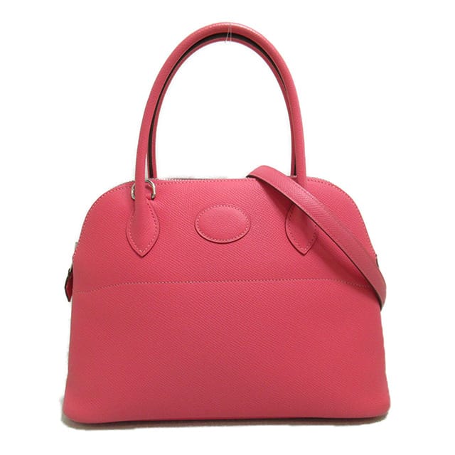 HERMES ボリード27 ローズアザレ ハンドバッグ