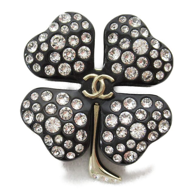CHANEL 四つ葉 ブローチ