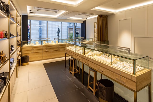 Ginza main shop 2F BAG, WATCH