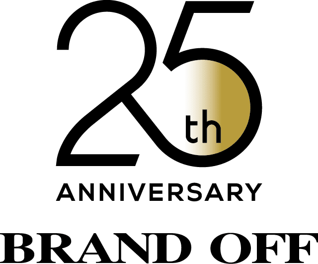 ブランドオフ 25周年記念ロゴ